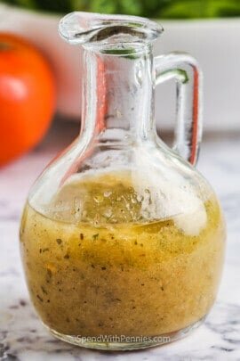 jar of Italian Dressing